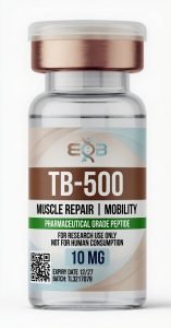 TB-500 10mg research peptide vial for laboratory use