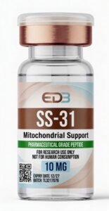 SS-31 10mg pharmaceutical grade research peptide vial