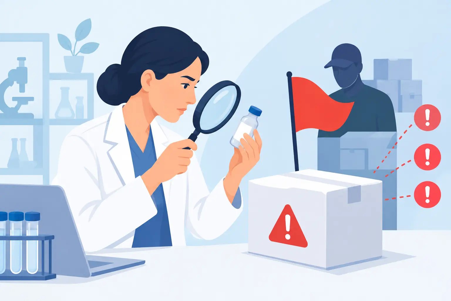 9 Peptide Vendor Red Flags Researchers Should Catch