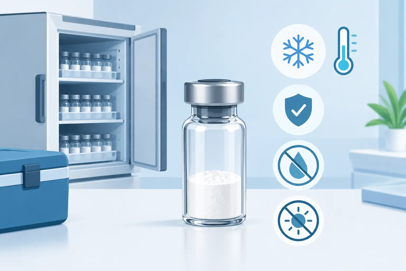 How to Store Lyophilized Peptides Correctly
