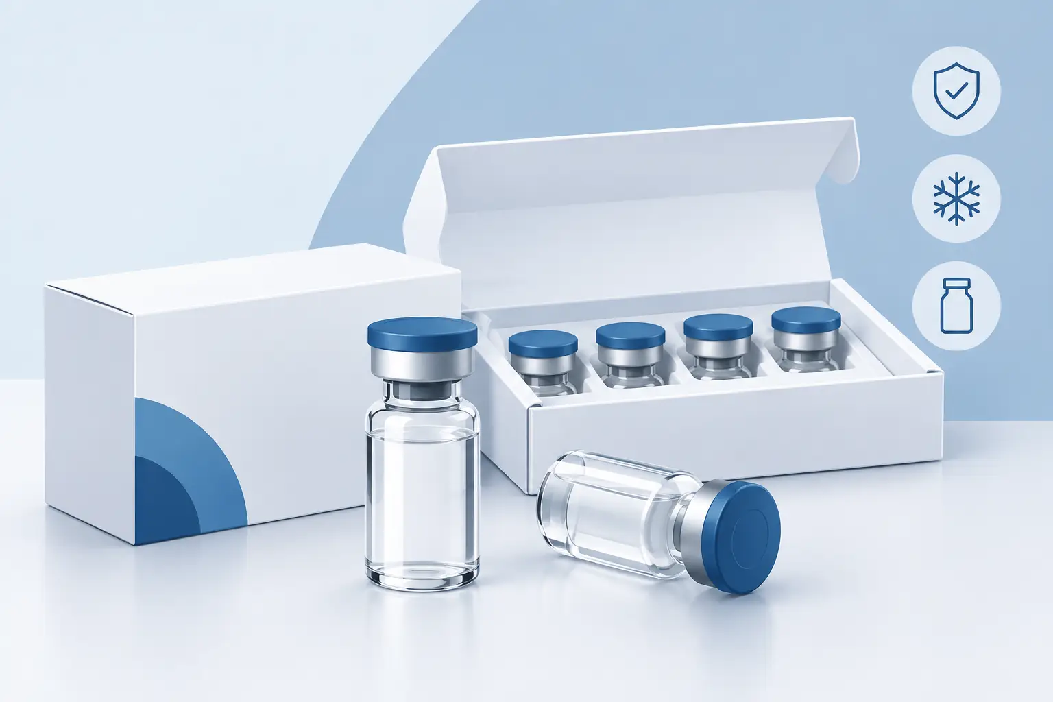 Professional Peptide Vial Packaging Standards