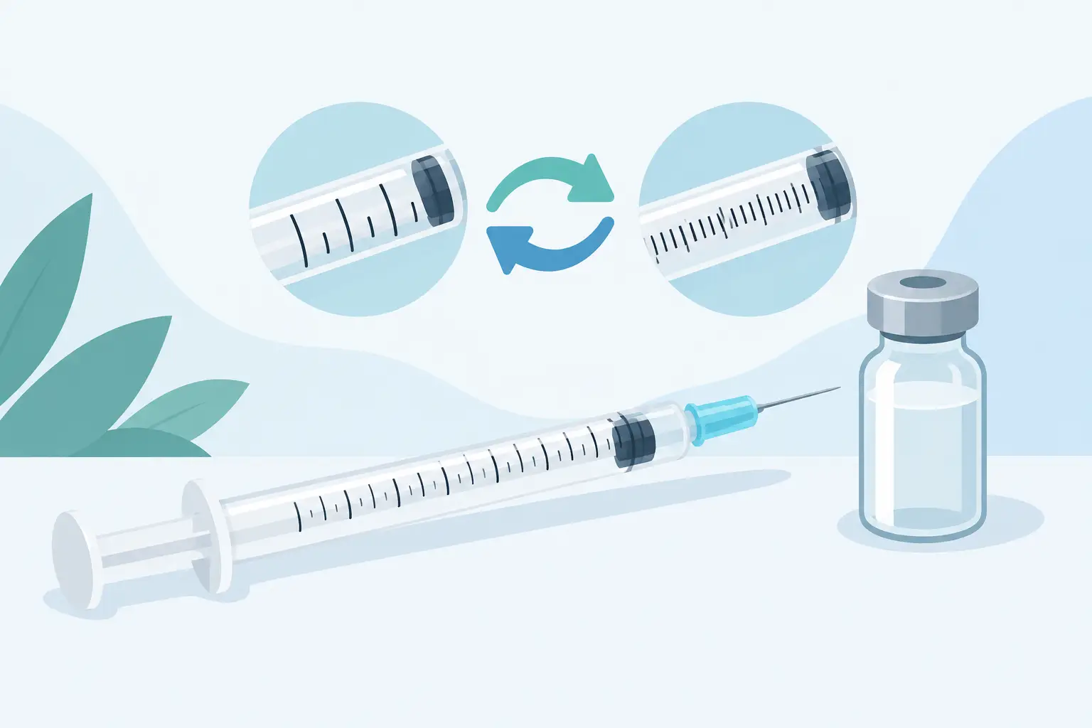 U-100 Syringe Peptide Unit Conversion Explained